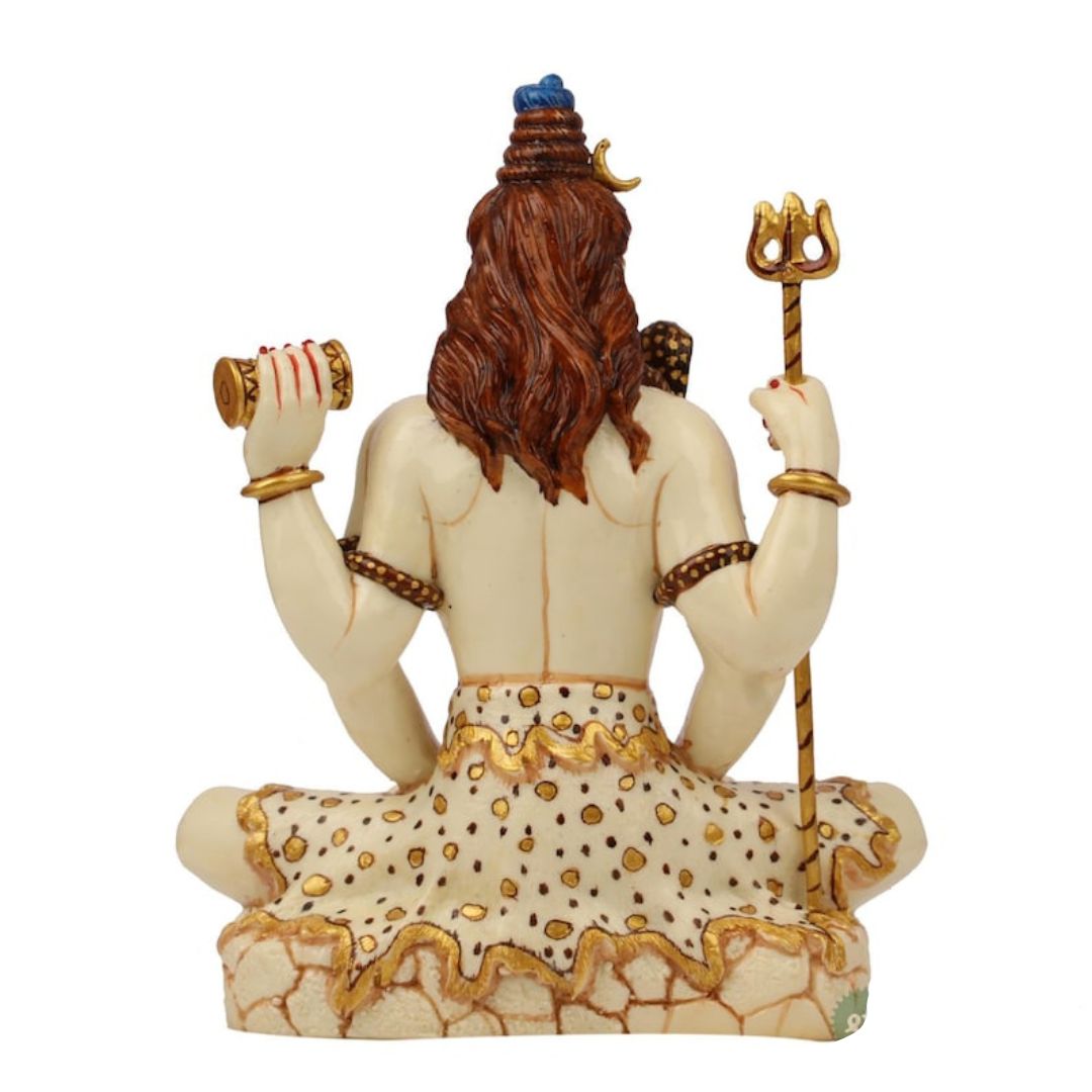 Lord Shiv Ji Meditating Murti For Pooja, Home, Decor and Gift
