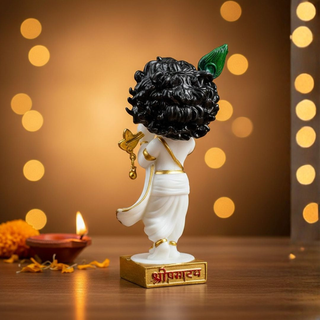 Shri Krishna with Flute Idol