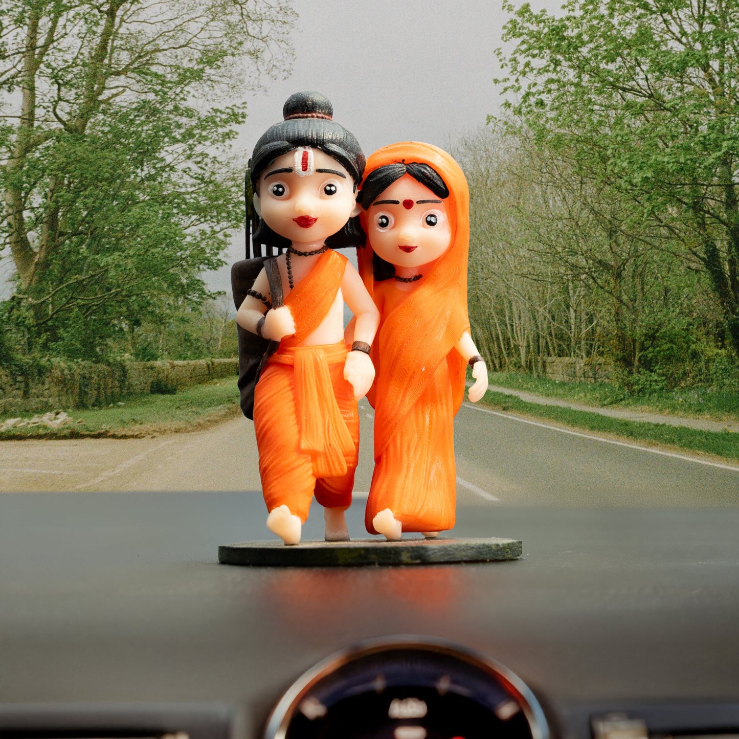 Sita Ram Bal Murti For Car Dashboard and Pooja Ghar