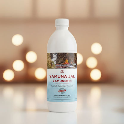 Yamunotri Yamuna Jal | 100% Pure & Untouched Holy Water from Yamunotri | Sacred Yamuna Water for Puja, Abhishek & Rituals