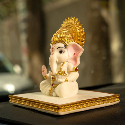 Shri Ganesha with Modak Idol