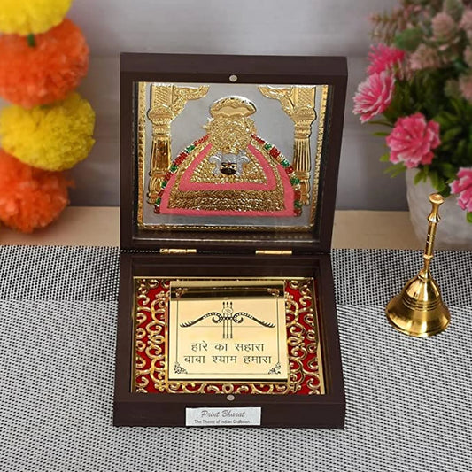 KHATU SHYAM POCKET TEMPLE (24 KARAT GOLD COATED)