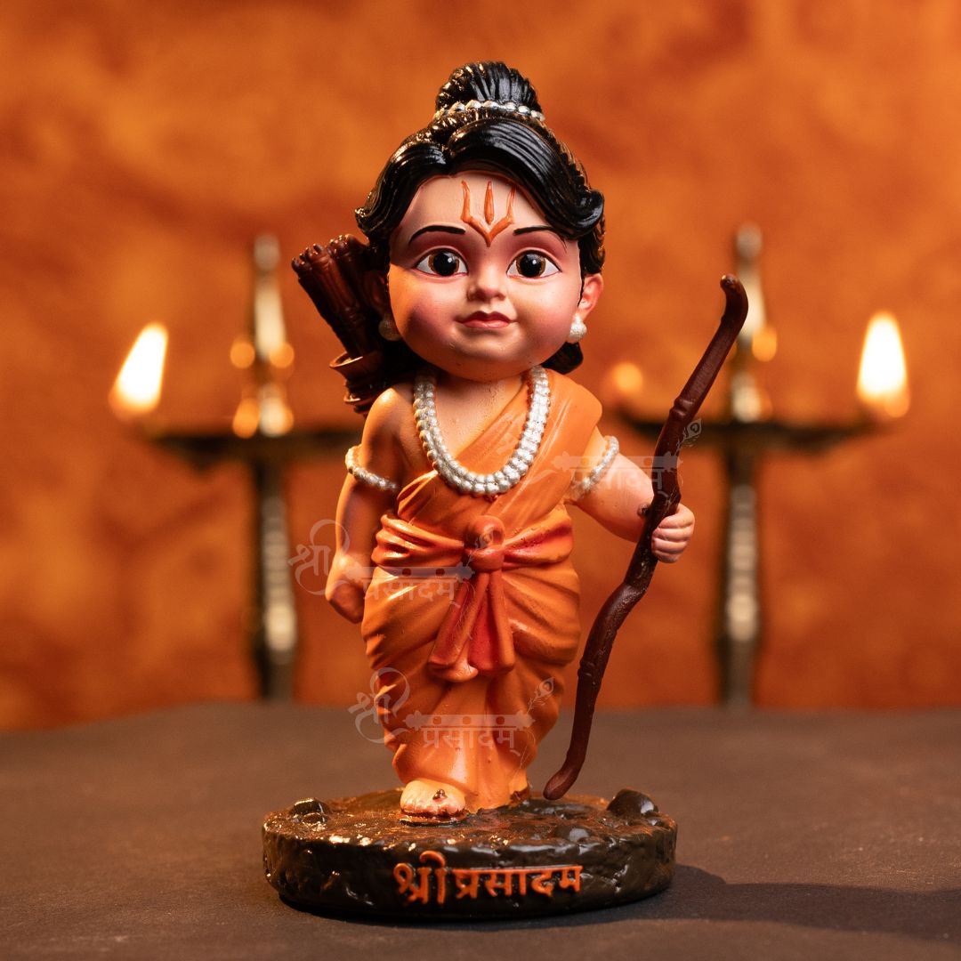 Bal Ram Idol For Car Dashboard, Puja, & Gifting