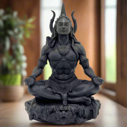 Shiva mahayogi Idol Shiv God adiyogi 3.5 Inch