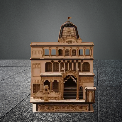 Khatu Shyam Mandir Small Beautiful Miniature | 3D Khatu Shyam Mandir model
