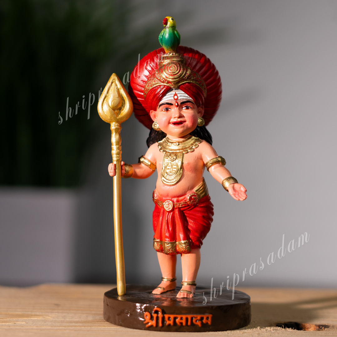 Bal Kartikeya Idol | Lord Kartikeya Balroop Murti | Showpiece Kartikeya Murugan Idol