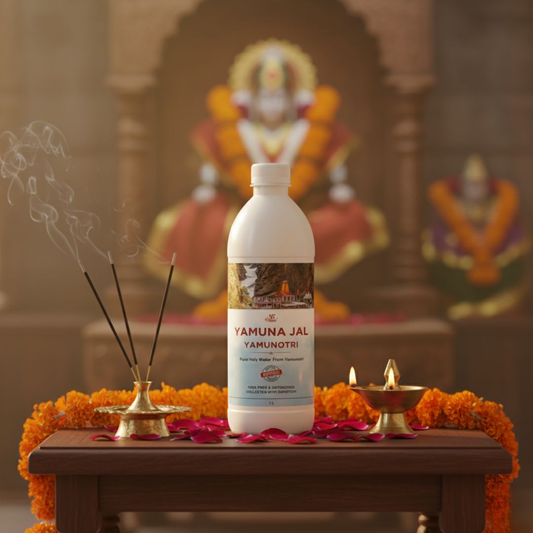 Yamunotri Yamuna Jal | 100% Pure & Untouched Holy Water from Yamunotri | Sacred Yamuna Water for Puja, Abhishek & Rituals