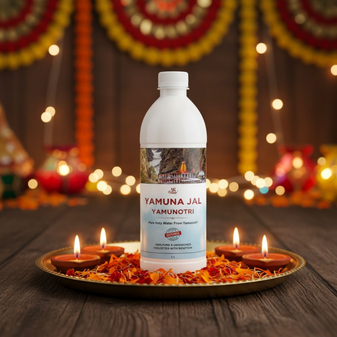 Yamunotri Yamuna Jal | 100% Pure & Untouched Holy Water from Yamunotri | Sacred Yamuna Water for Puja, Abhishek & Rituals