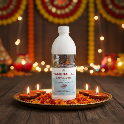 Yamunotri Yamuna Jal | 100% Pure & Untouched Holy Water from Yamunotri | Sacred Yamuna Water for Puja, Abhishek & Rituals