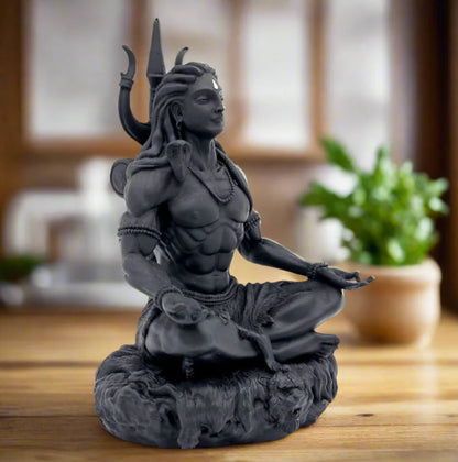 Shiva mahayogi Idol Shiv God adiyogi 3.5 Inch