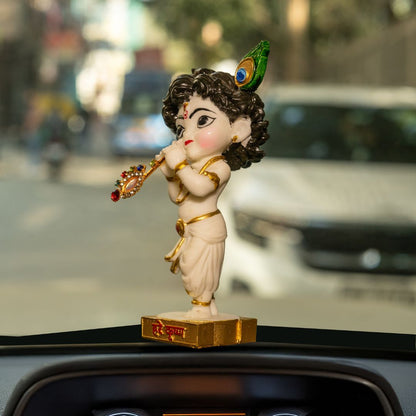 Shri Krishna with Flute Idol