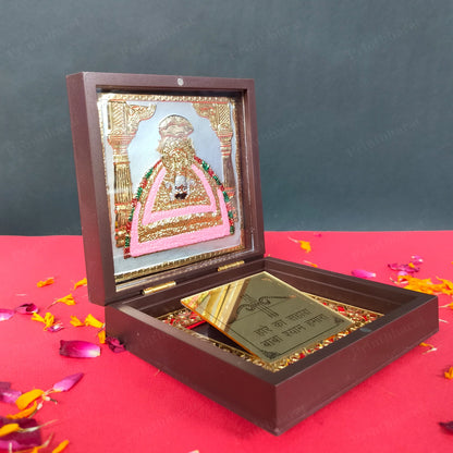 KHATU SHYAM POCKET TEMPLE (24 KARAT GOLD COATED)