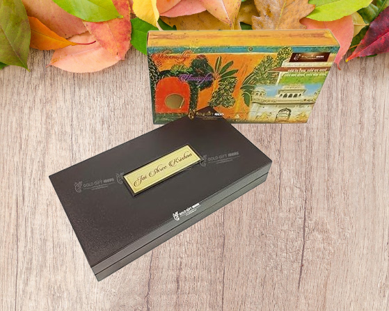 24K Gold Plated Shreenathji Pocket Temple