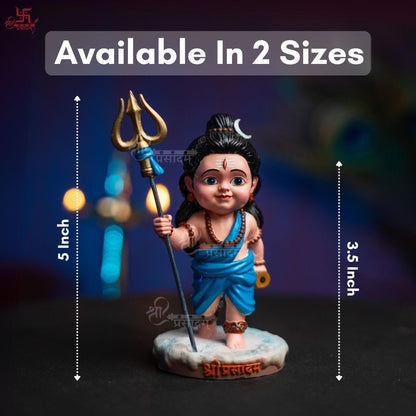 Bal Shiva Idol For Home, Puja, and Gift