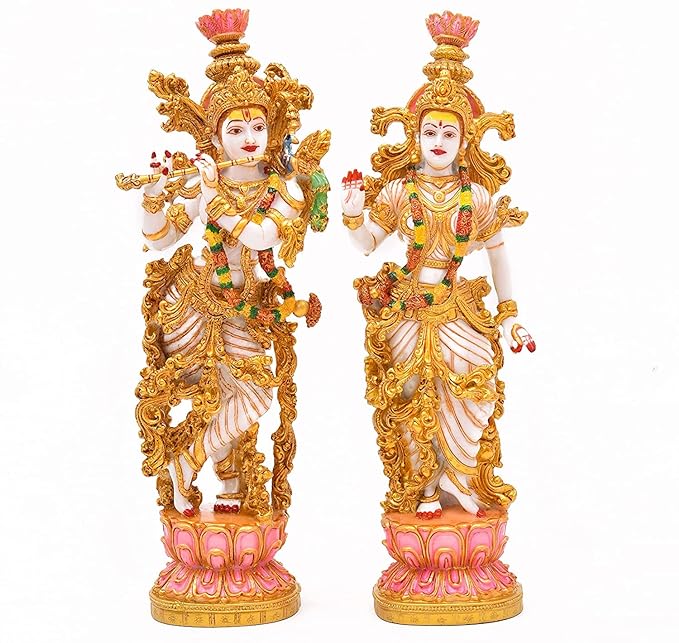 Radha Krishna Statue for home temple decoration