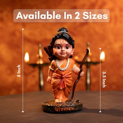 Bal Ram Idol For Car Dashboard, Puja, & Gifting