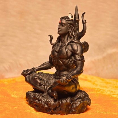 Shiva mahayogi Idol Shiv God adiyogi 3.5 Inch