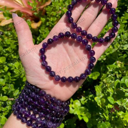 Amethyst Crystal Bracelet