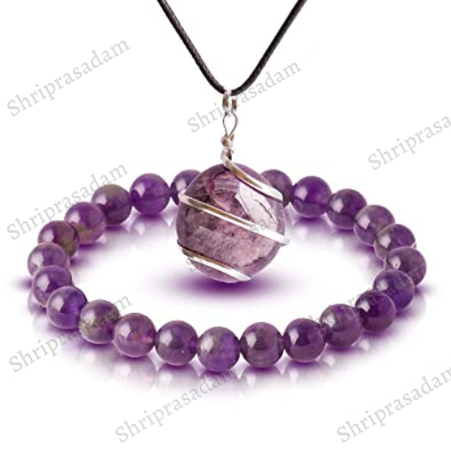 Amethyst Crystal Bracelet