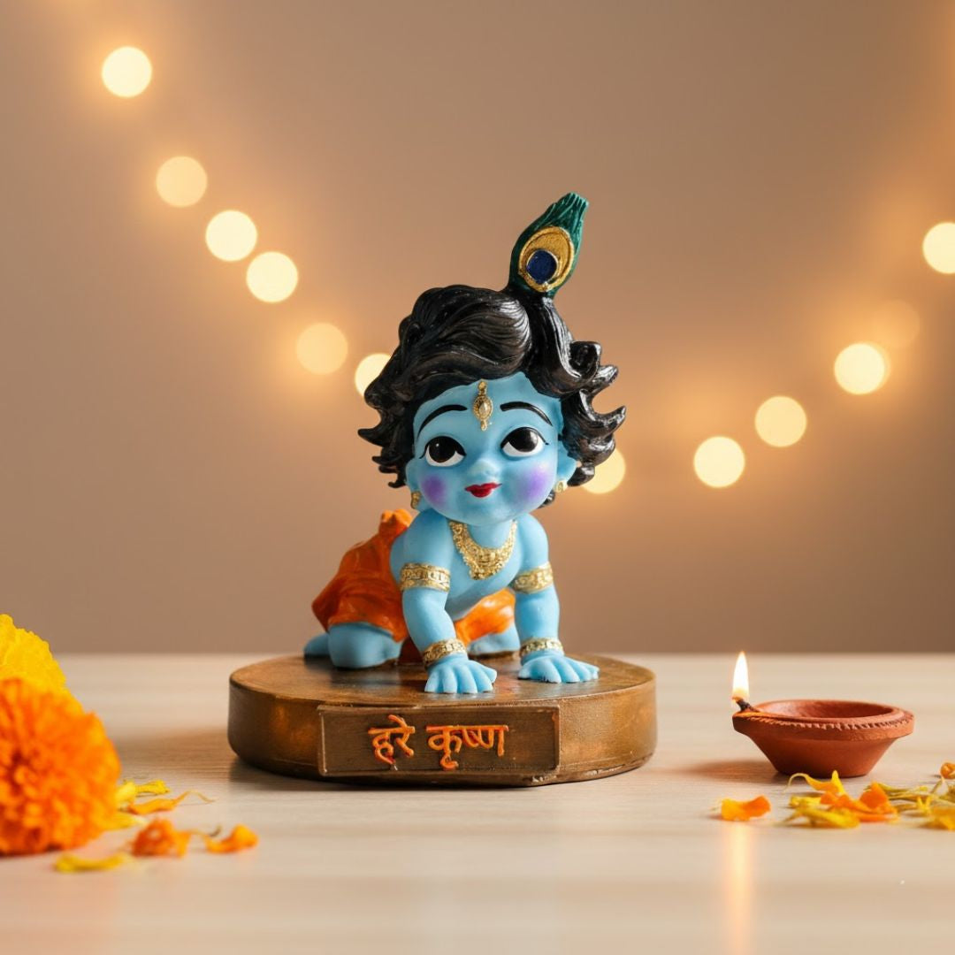 Laddo Gopal Murti (Blue Color)