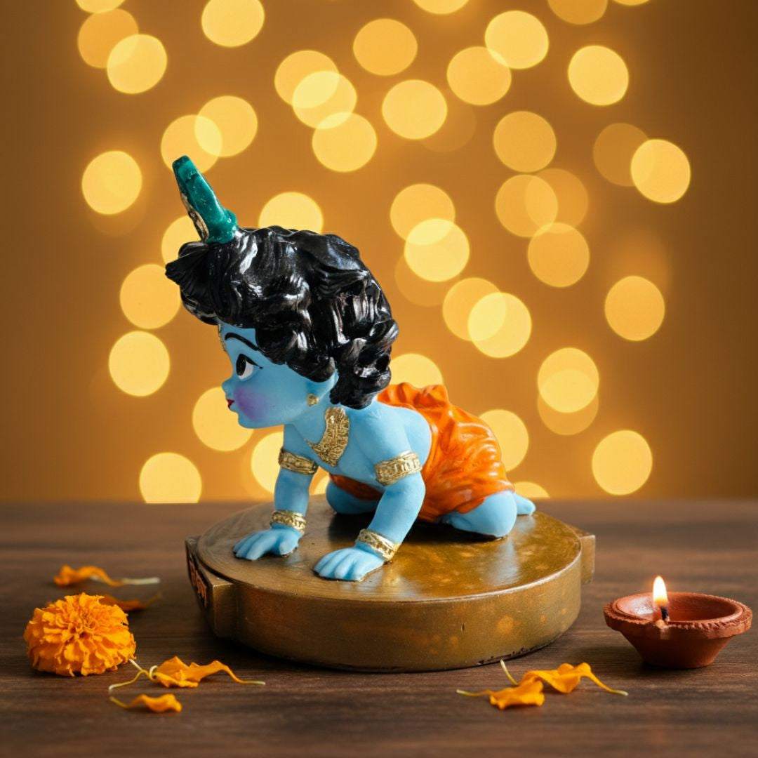 Laddo Gopal Murti (Blue Color)