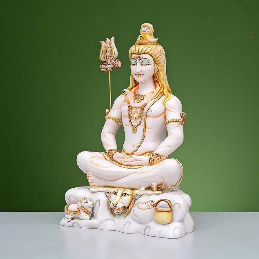 Lord Shiva Statue for Temple Pooja