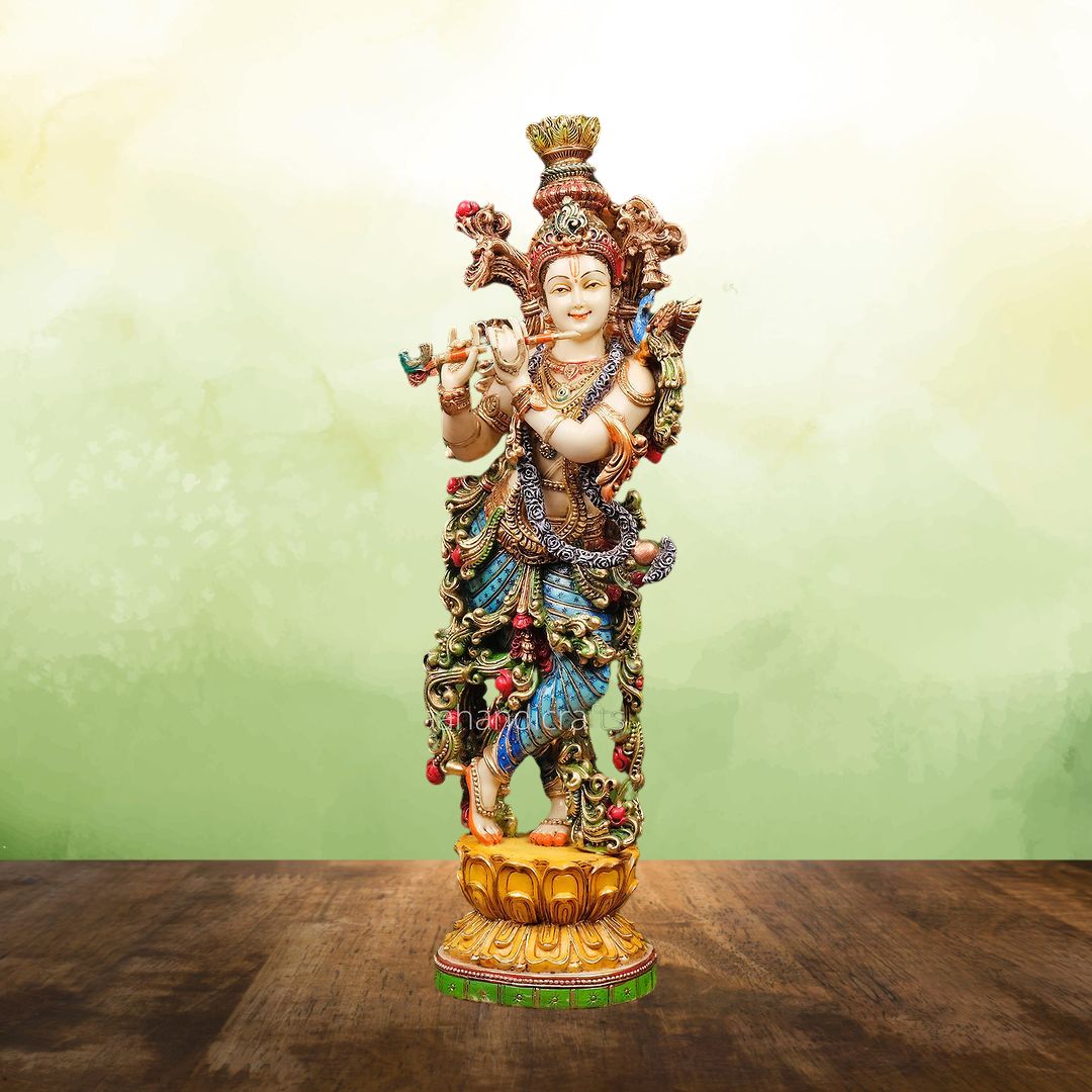 Radha Krishna Statue for home temple decoration