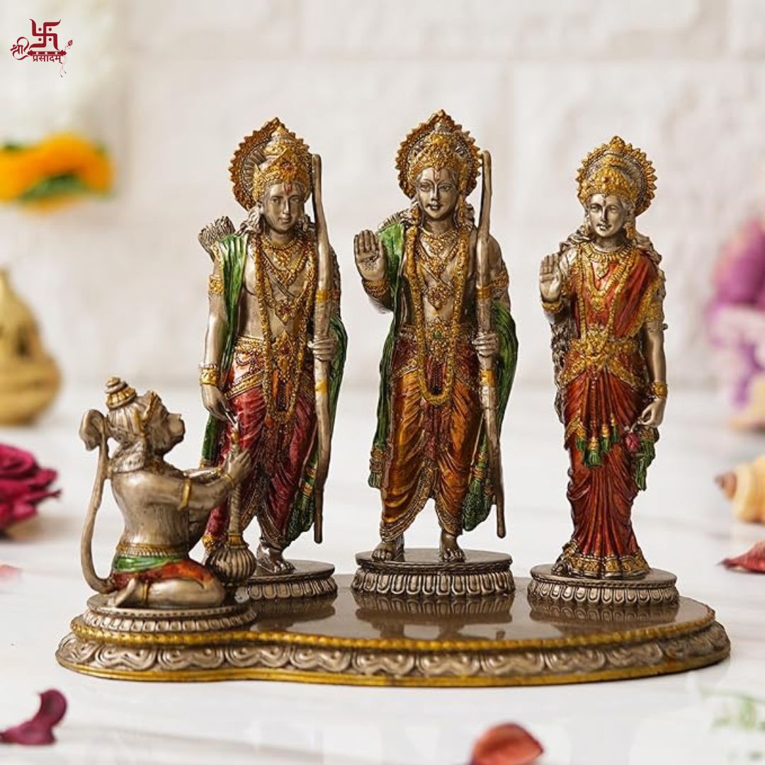 Ram Darbar Idol Statue Showpiece for Home Decor | Ram Darbar Murti For Puja