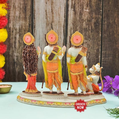 Ram Darbar Idol Statue Showpiece for Home Decor | Ram Darbar Murti For Puja