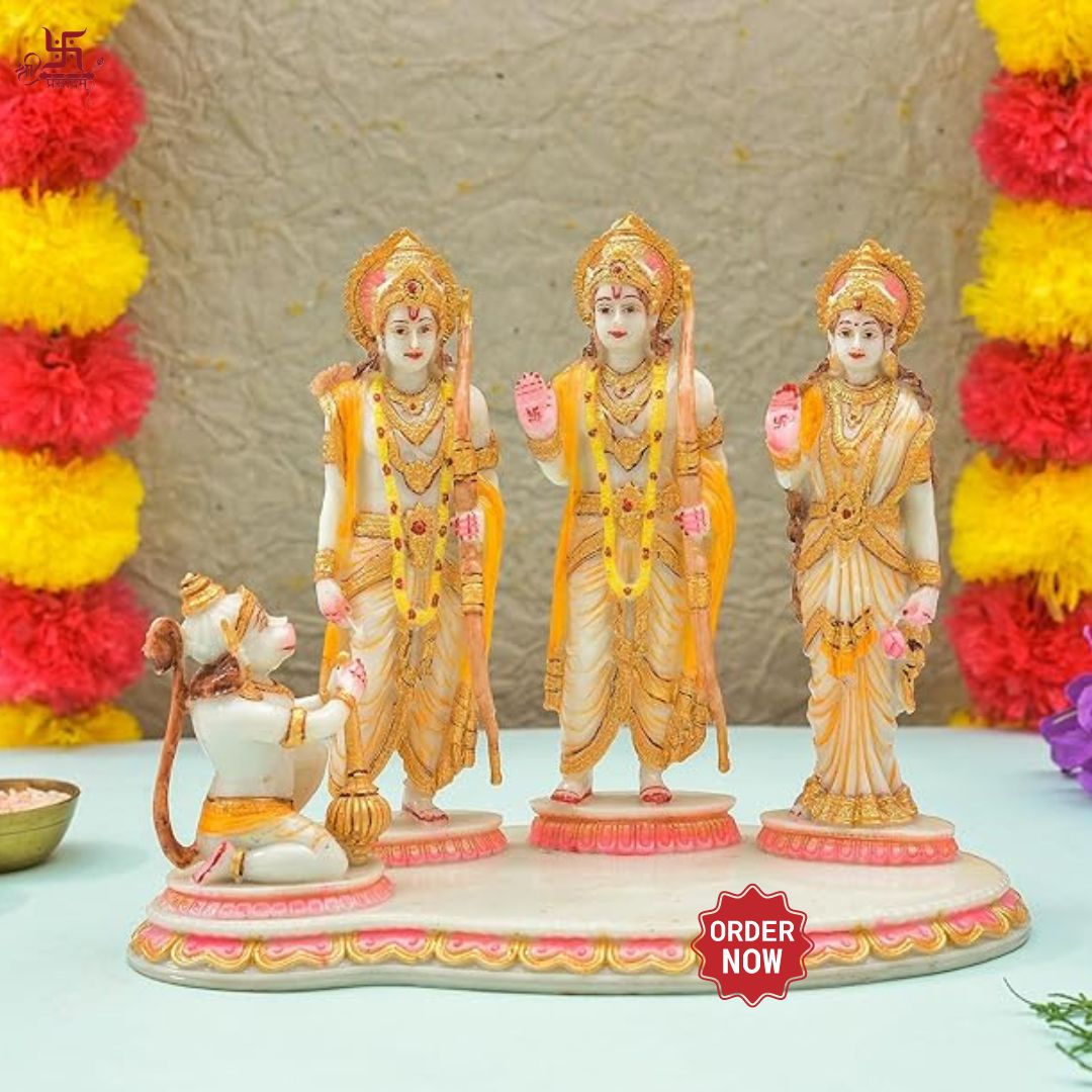 Ram Darbar Idol Statue Showpiece for Home Decor | Ram Darbar Murti For Puja