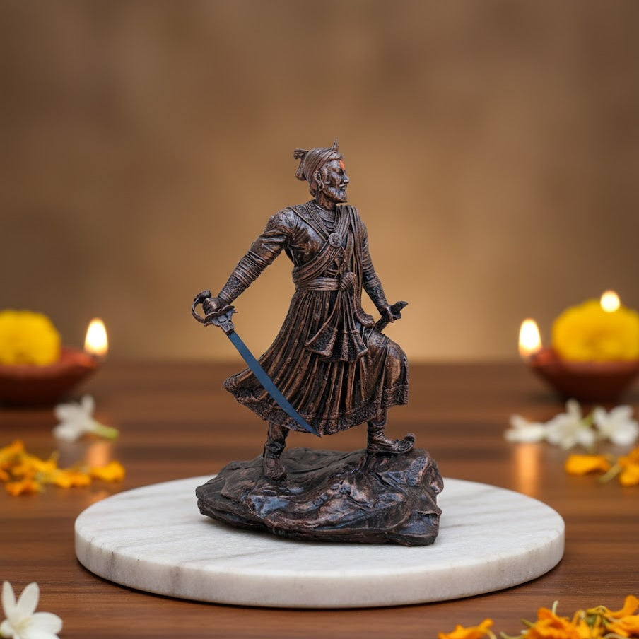 Sambhaji standing Idol