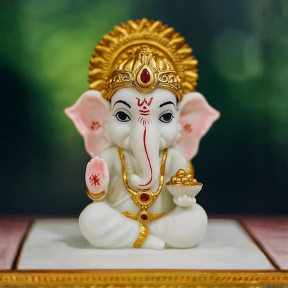 Shri Ganesha with Modak Idol