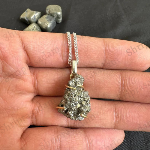 Natural Pyrite Pendant