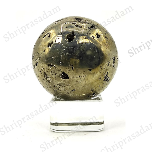 Pyrite Stone Ball Sphere Money Magnet Stone