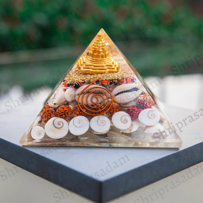 Shri Yantra Gomti Chakra Orgon Pyramid