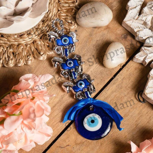 Evil Eye Horse Wall Hanging Protection Amulet