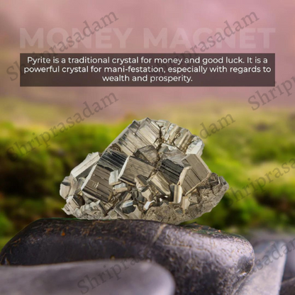 Raw Pyrite Geode For Attracting Money