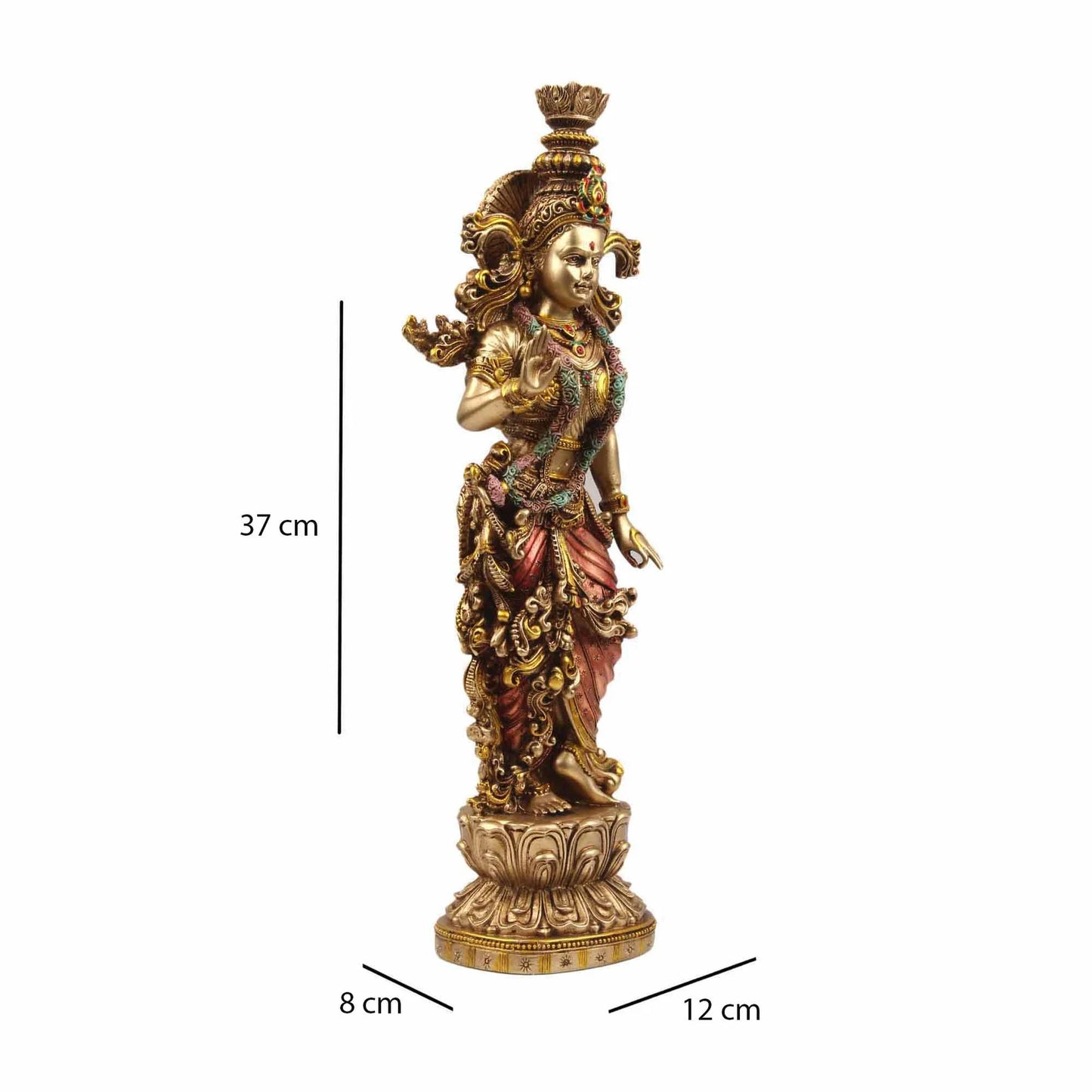 Radha Krishna Statue for home temple decoration