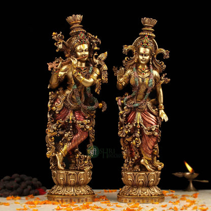 Radha Krishna Statue for home temple decoration